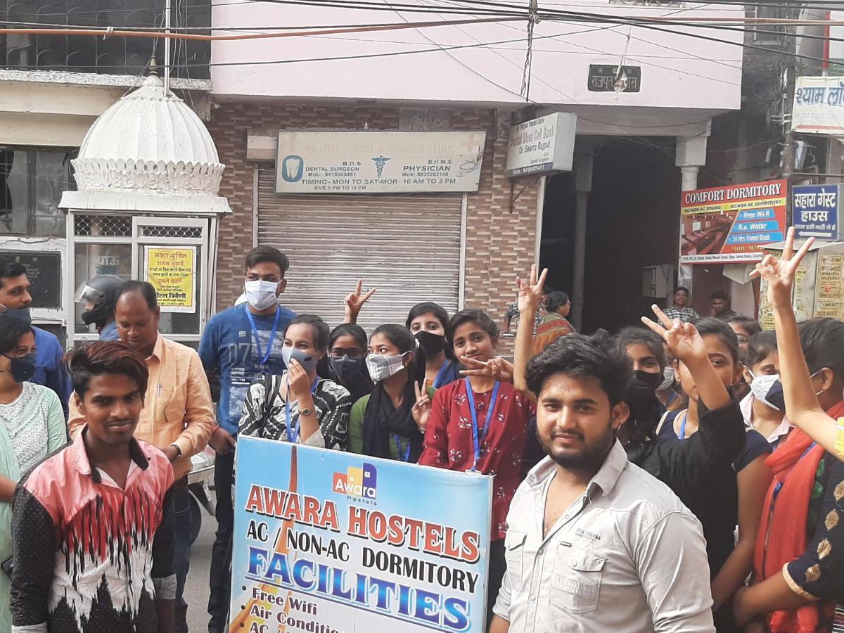 Awara Hostels & Dormitory Lucknow Dış mekan fotoğraf